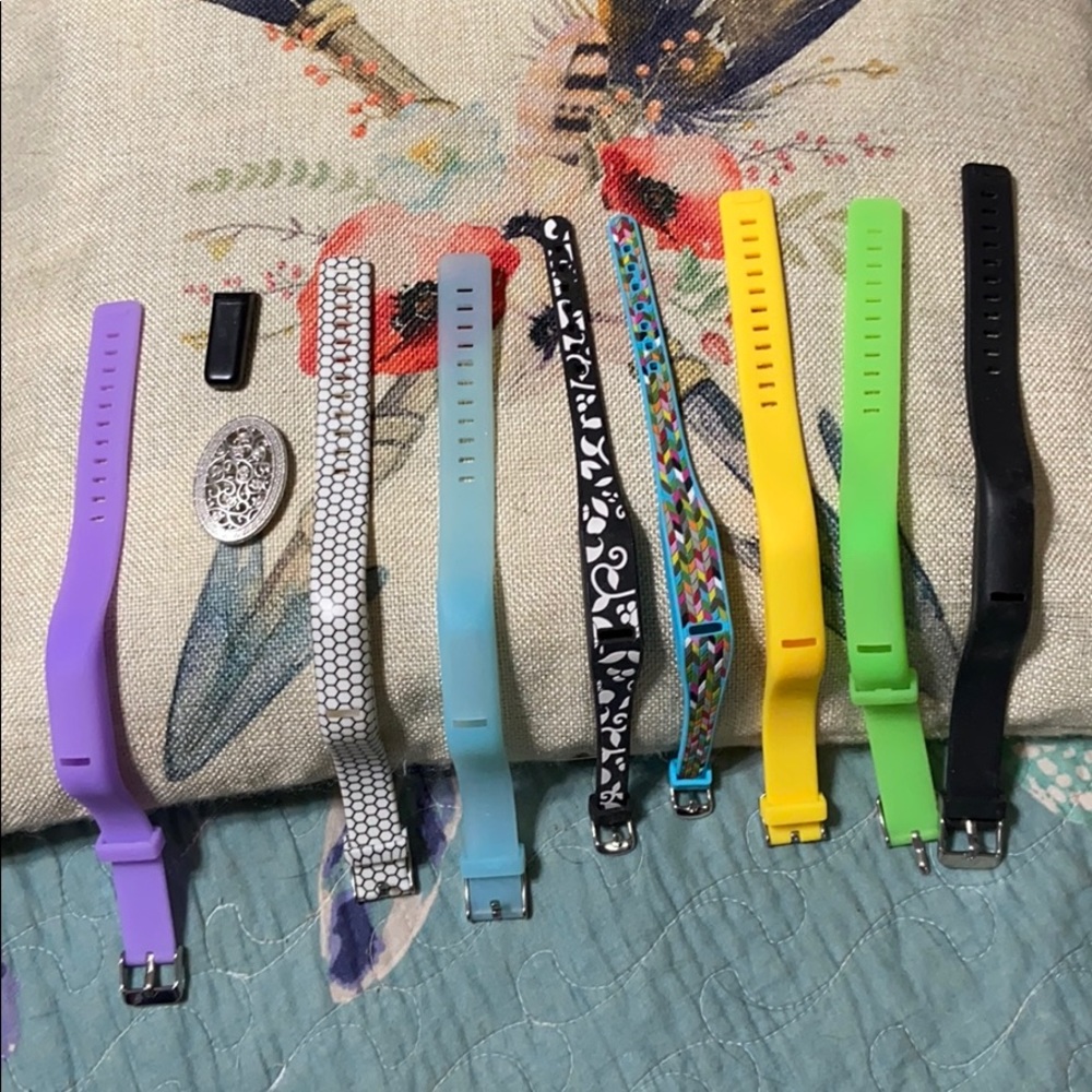 Fibit Flex with assorted bands